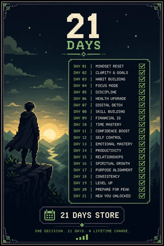21 Days Store cover